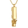 QGJNSGC Urn Necklace for Ashes for Men 18 Wheeler Semi