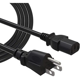 3-Pin AC Power Cable Cord for HP Photosmart All-in-One Inkjet Printer C4740 C4750 C4780 C4783 C4795 C4799 C5100 C5140 C5150 C5175 C5180 C5183 C5185 C5188 5190 C5194 C5200 C5225