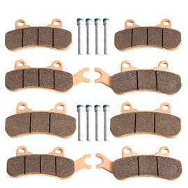 Brake Pads for 2017-2023 Can-Am Maverick X3（4x4/XRS/MAX）– High-Friction Ceramic Formula Compatible with OEM 715900379/715900380
