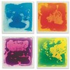Liquid Sensory Tile Mat, 12", Blue