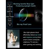Blue Light Blocking Glasses for Women Men Classic Semi Rimless