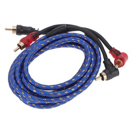 TUCKBOLD Auto-Audio-Verstärker-Verkabelung 2m 6,56ft Kompatibel | Audio Komplette Verstärker-Verkabelung Blau 1 Stk.