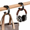 Vunpok 2 PCS Purse Hanger for Table, C Shape Handbag