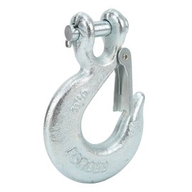 OKAT Winch Hook, 18000 lbs Load Fork Hook Heat Treatment 3/8 Inch for Securing Large Load for Hanging Chair for Pulling Trees