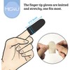 MIG4U 20 Pcs Cotton Finger Cots, Reusable Finger Protectors for