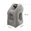 Hama Ergonomic Travel Pillow (Inflatable Pillow for Travel, Travel Pillow