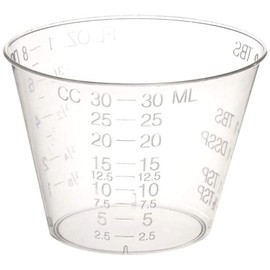 400 Epoxy Resin Mixing Cups (1 Ounce) Graduated Plastic