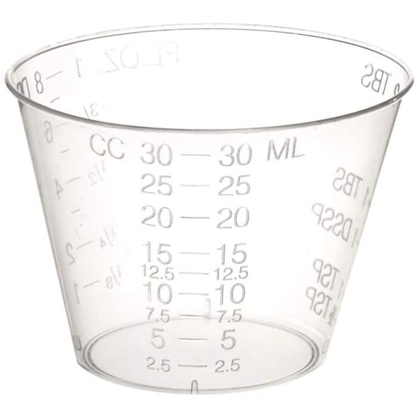 400 Epoxy Resin Mixing Cups (1 Ounce) Graduated Plastic