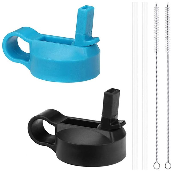 Top Souls Wide Mouth Straw Lids Compatible with Most Sports