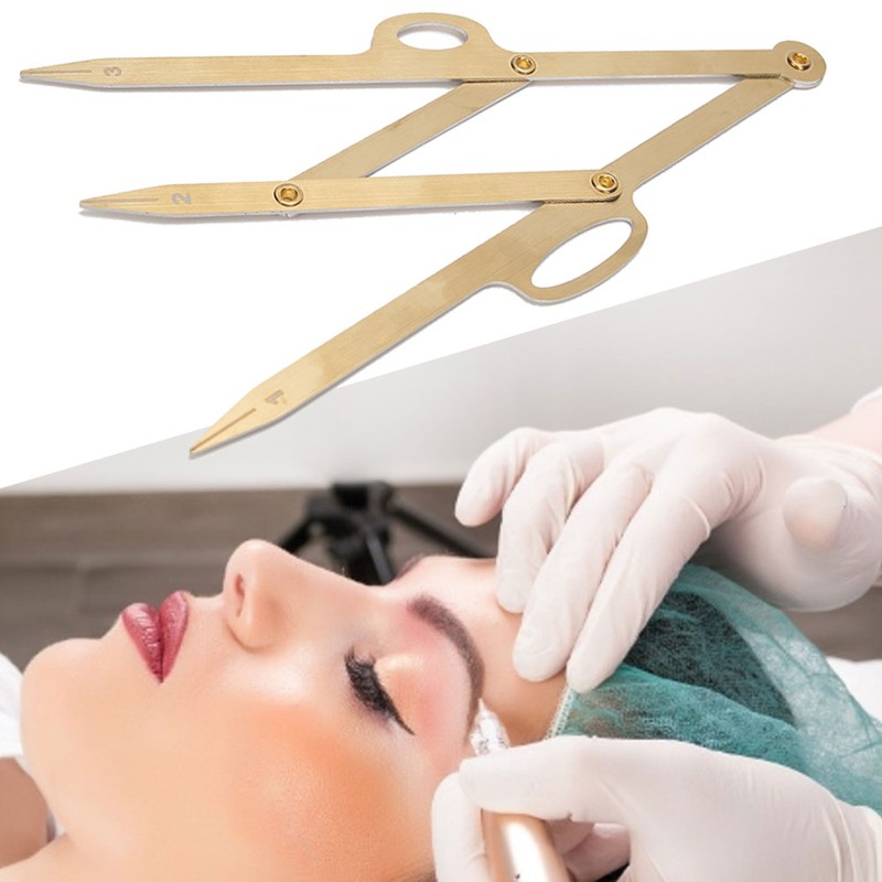 Eyebrow Stencil Template Eyebrow Guide Ruler Positioning Measure Tool Microblading