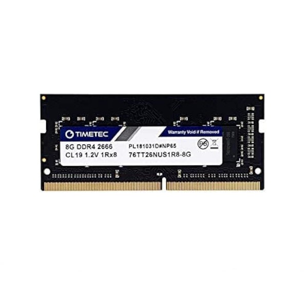 Timetec 8GB DDR4 2666MHz (DDR4-2666) PC4-21300 ((PC4-2666V) Non-ECC Unbuffered 1.2V