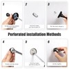 16 Pcs Magnetic Door Stoppers Stainless Steel Door Stops Magnetic
