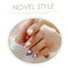 Vaguelly 30 Sheets Floral Nail Stickers Easy DIY Nail Art