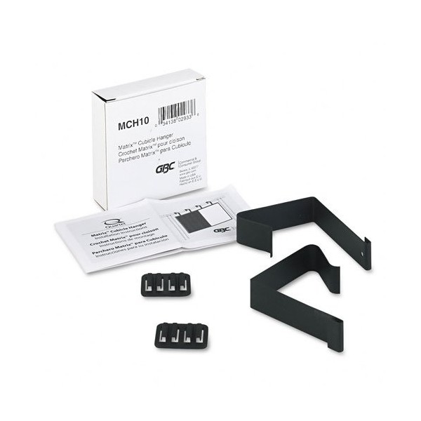 Quartet Cubicle Partition Hangers, Fits 1.5" – 2.5" Cube Walls,