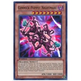 yugioh - Gimmick Puppet Nightmare NUMH-EN009 1st Edition Super Rare - Number Hunters