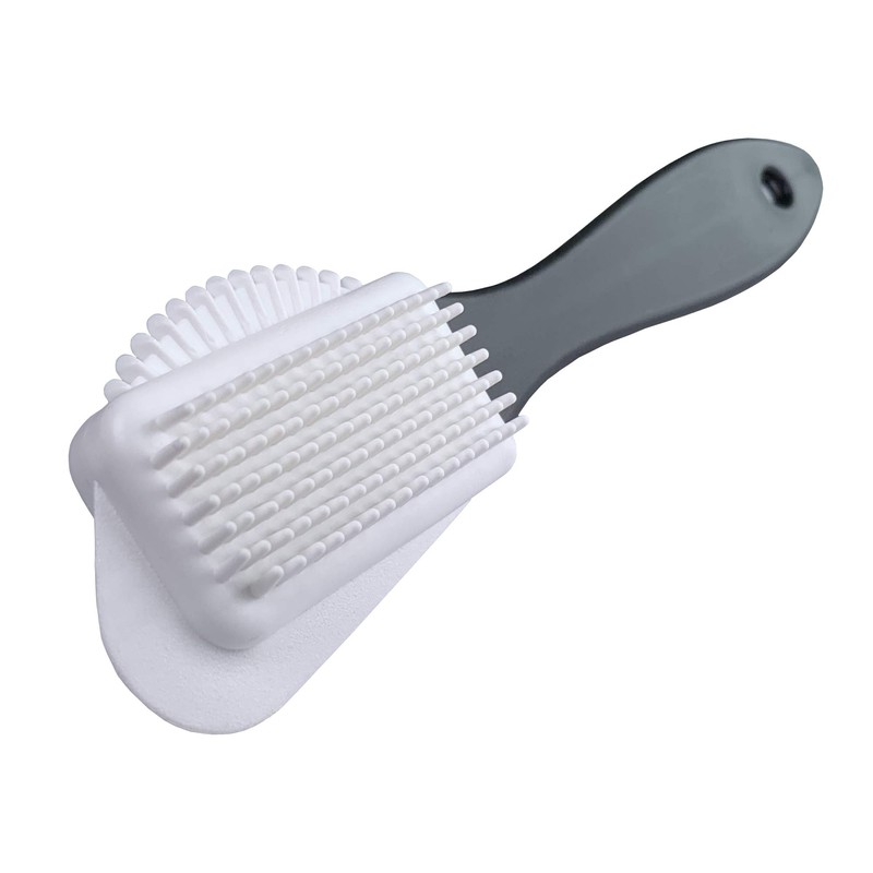 Bürstl Suede Shoe Brush Set with Crepe Brush and Brass