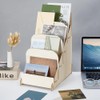 AHANDMAKER 4 Tier Display Stand for Greeting Cards, Portable Multi-Purpose