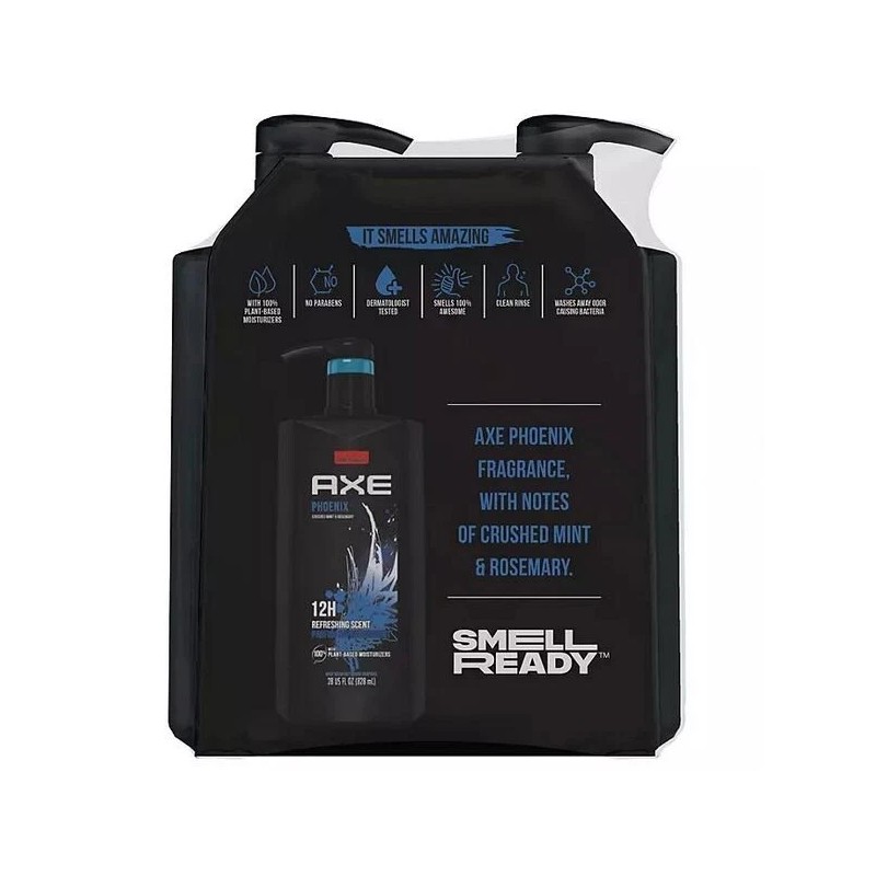 AXE Phoenix Body Wash for Men with Pump, 28 fl.