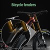 Dhqkqg Bicycle Mudguard Set, 2 Pieces Mudguard Mountain Bike, MTB