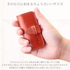 Zario Grande ZAG-0006 Key Case, Unisex, Tochigi Leather, Smart Key