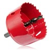 60mm Hole Saw,HSS Bi-Metal Hole Cutter with Pilot Drill Bit,Hole