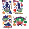 Eureka Classroom Supplies Baseball Fun Bulletin Board Set, 36 pcs