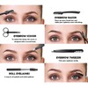 Eyebrow Razor Kit, 4 in 1 Professional Eyebrow Grooming Set
