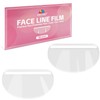 EBANKU Shower Face Eye Shields, 50Pcs Shower Visors Plastic Face