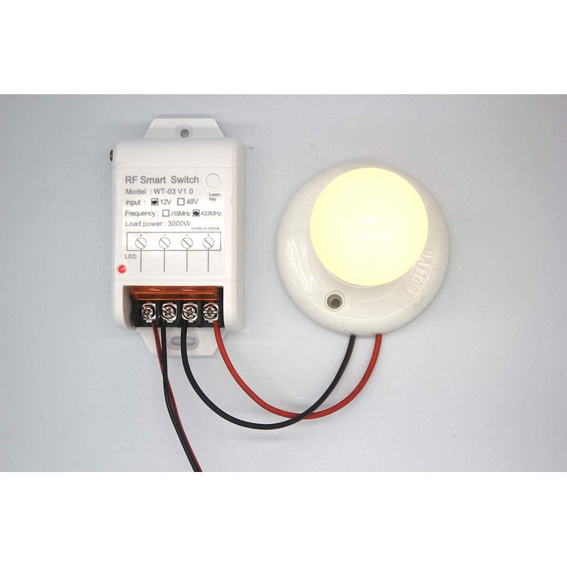 433 MHz Wireless RF Switch DC 12 V 24 V