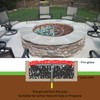 Stanbroil 12 Inch Round Fire Pit Burner Ring for Natural