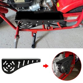 XIKOBY Mini Bike Chain Guard Clutch Cover Compatible with Predator 212cc 224cc 196cc 200cc Coleman CT200U CT200U-EX BT200X Baja Doodlebug DB30 GX160 GX200 Tilotson 212R Tecumseh Engine Minibike Parts