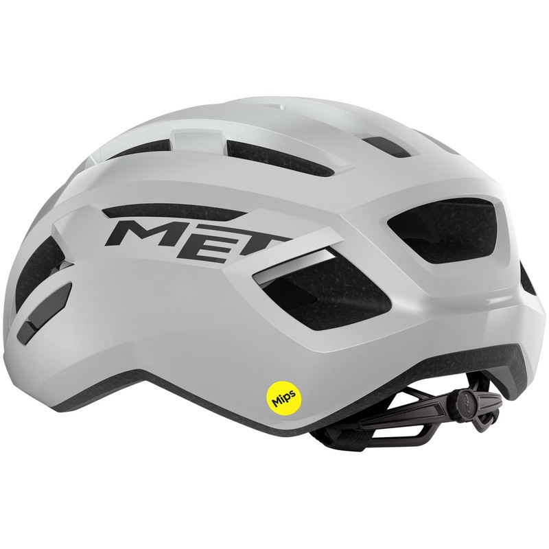 MET Vinci MIPS Bike Helmet - White/Silver Matte, Medium
