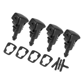 PARSKILO 4pcs Car Front Windshield Wiper Washer Nozzle for Chrysler 200 2011-2014 for Jeep Patriot 2008-2017 68024312AB Benefit