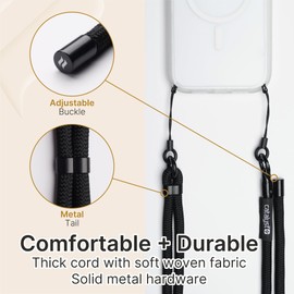 Catalyst Crossbody Cell Phone Lanyards (Black)