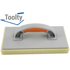Toolty PVC Sponge Float - 280 x 140mm - Water-Absorbing Sponge - for Brick, Concrete, Stucco, Tiles and Wallpaper - DIY - TLTY-3685