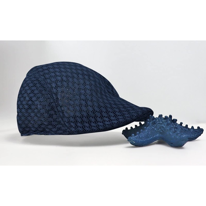 Rayson Flat Cap Breathable Summer Mesh Golfer Hat Newsboy Hats