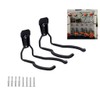 Garden Power Tool Hanger String Trimmer Hangers Garage Wall Hooks,