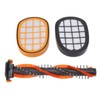 Vacuum Roller Brush Yellow Black Filter Replacement Vacuum Clerner Accessory