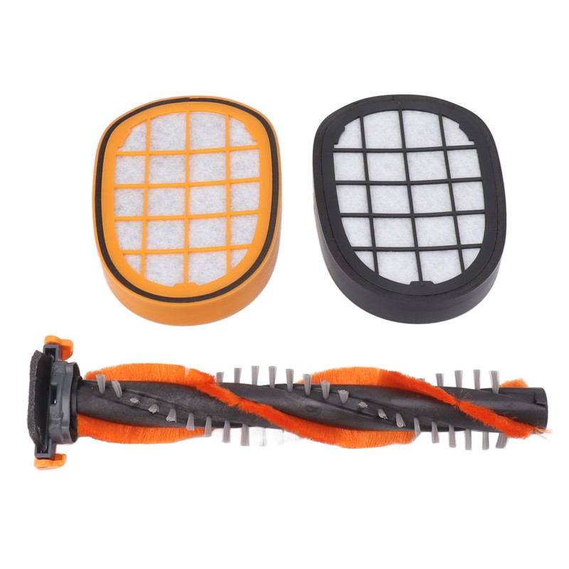 Vacuum Roller Brush Yellow Black Filter Replacement Vacuum Clerner Accessory