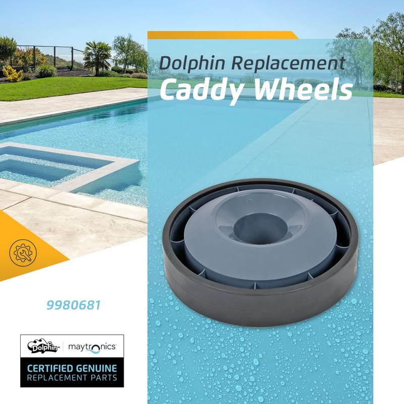 Dolphin Genuine Replacement Part — Wheel for Universal Caddy —
