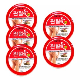 Wellbeing Health 바르는 웰빙헬스 5개 100g 관절애 마사지크림 Wellbeing Health Rub-on 5ea 100g Joint Care Massage Cream