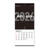 Shin Nippon 2026 Wall Calendar, White and Black, Large, 3