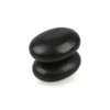 QYLHH 2 Pcs Large Hot Massage Stones Set Natural Basalt