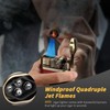 XIFEI Cigar Torch Lighter, Refillable Desktop Butane Lighter Windproof 4