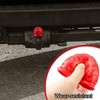 Lotsdonxia Soft Rubber Trailer Ball Head Cover Durable Protection for
