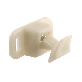 Prime-Line F 2602 Sliding Window Latch, Plastic, White, 1 In. Hole Centers (Single Pack)