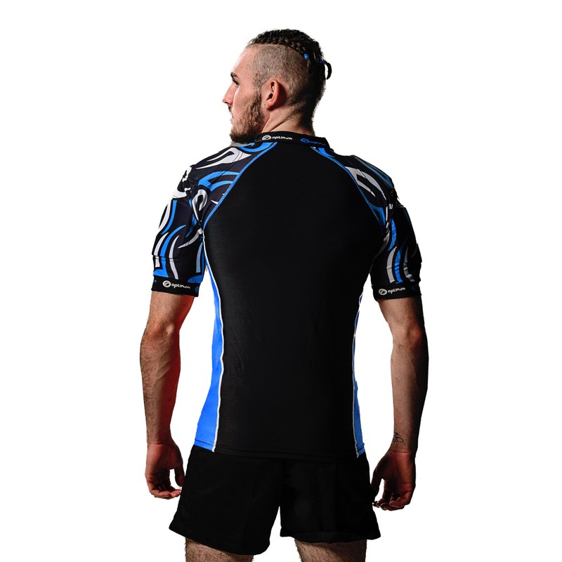 Optimum Razor Men's Protective Top - EVA Padding Protection, Rugby