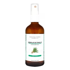 Nuestra Tierra Cosmética Ancestral Hidrolato De Tomillo Orgánico- Astringente-120ml Tipo de piel Todo tipo de piel