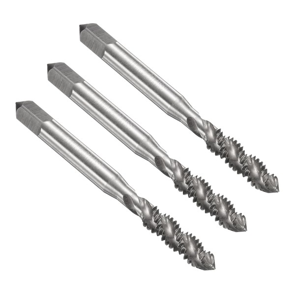 sourcing map 2pcs Spiral Flute Thread Taps 1/4-20 UNC 2B