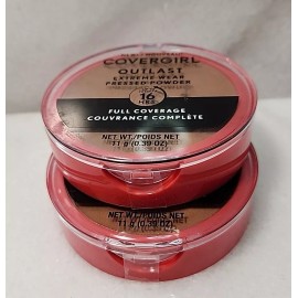 COVERGIRL Set Of 2 COVERGIRL Outlast Extreme Wear Pressed Powder #875 - Soft Sable..